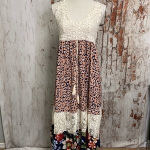 Floral Lace Summer Maxi
